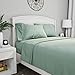 Lavish Home Lavish Home 1200 4-Piece Sheet Set, Queen, Sage  - Image 2