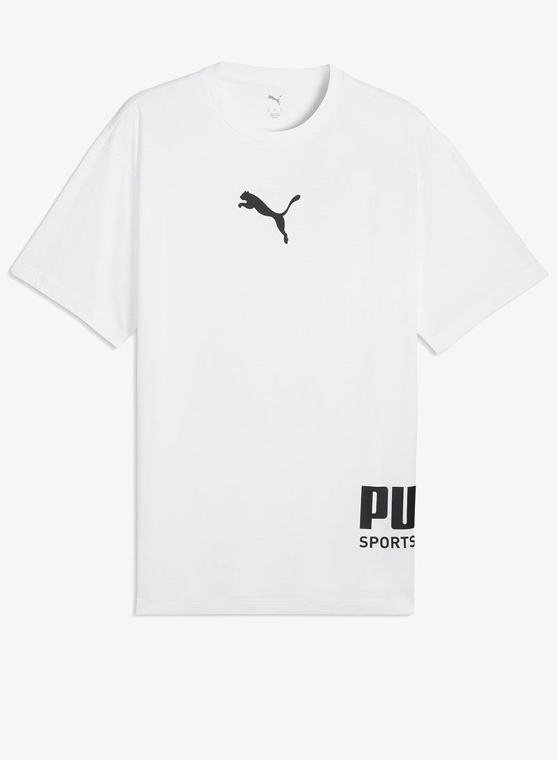 PUMA Graphic Logo T-Shirt - Image 4