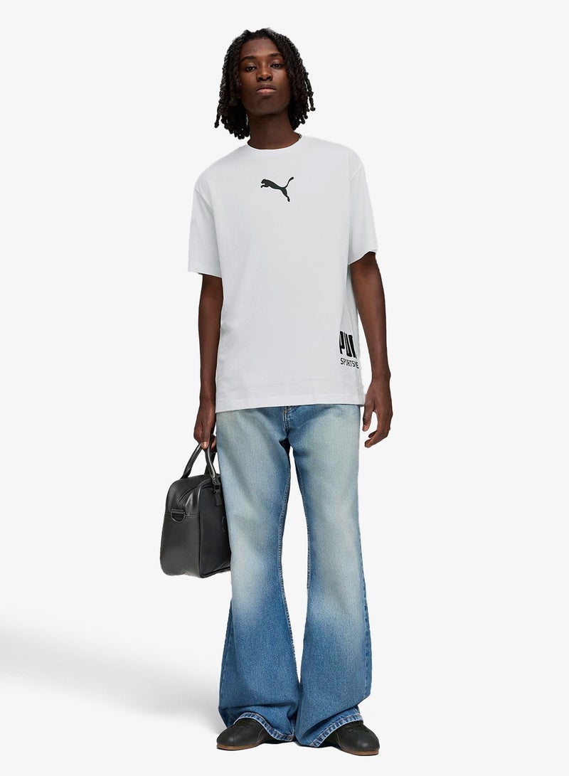 PUMA Graphic Logo T-Shirt - Image 3