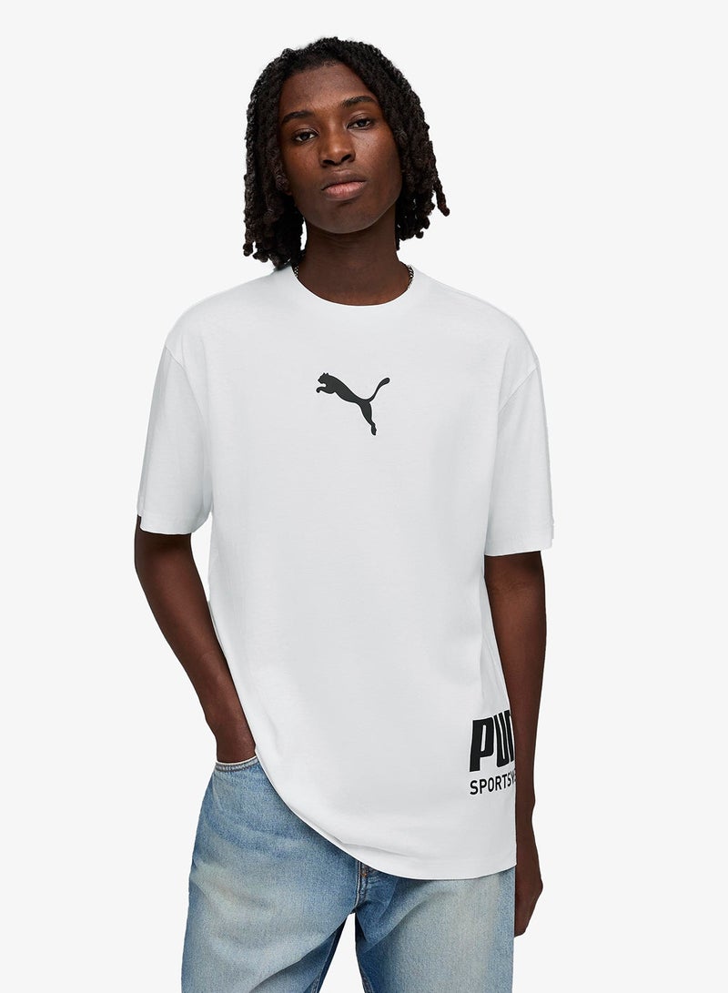 PUMA Graphic Logo T-Shirt - Image 1