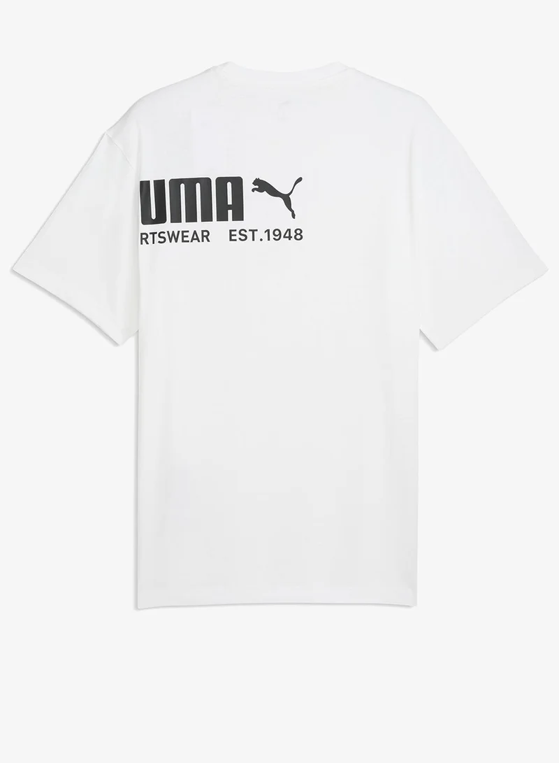 PUMA  Graphic Logo T-Shirt for Men | Best Price UAE