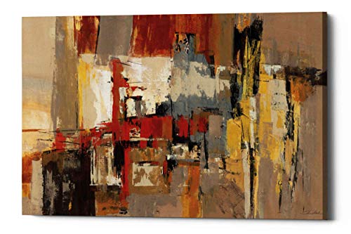 Epic Graffiti 'Melody For Guitar And Sax' by Silvia Vassileva, Canvas Wall Art, 18"x26" - Image 1