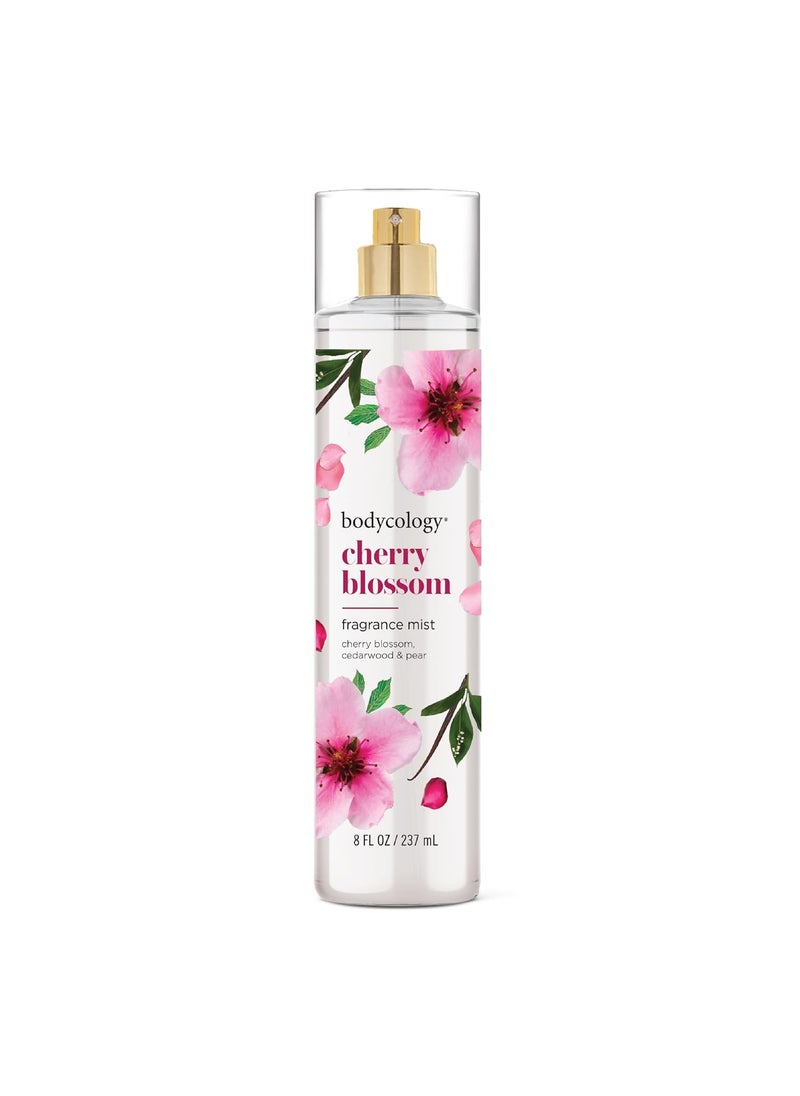 Bodycology - Bodycology LongLasting Fragrance Body Mist Cherry Blossom 8 fl oz - Image 1