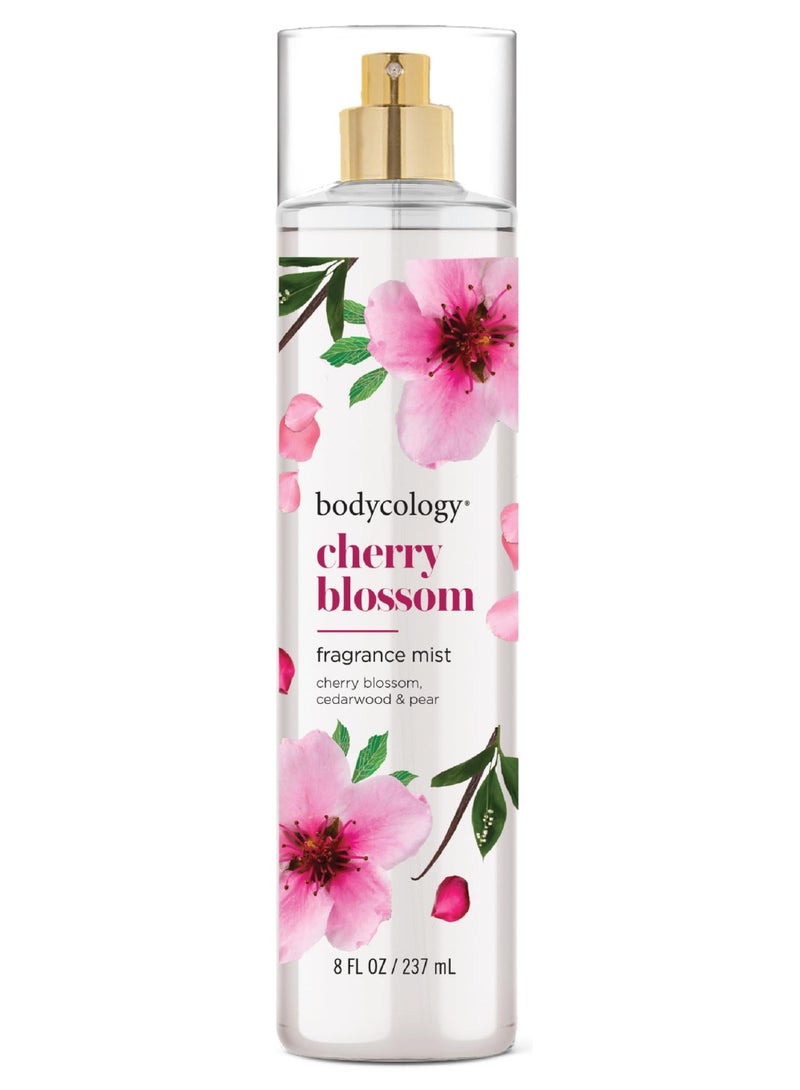 باديكولوجي رذاذ الجسم المعطر طويل الأمد بزهور الكرز 8 أونصة سائلة