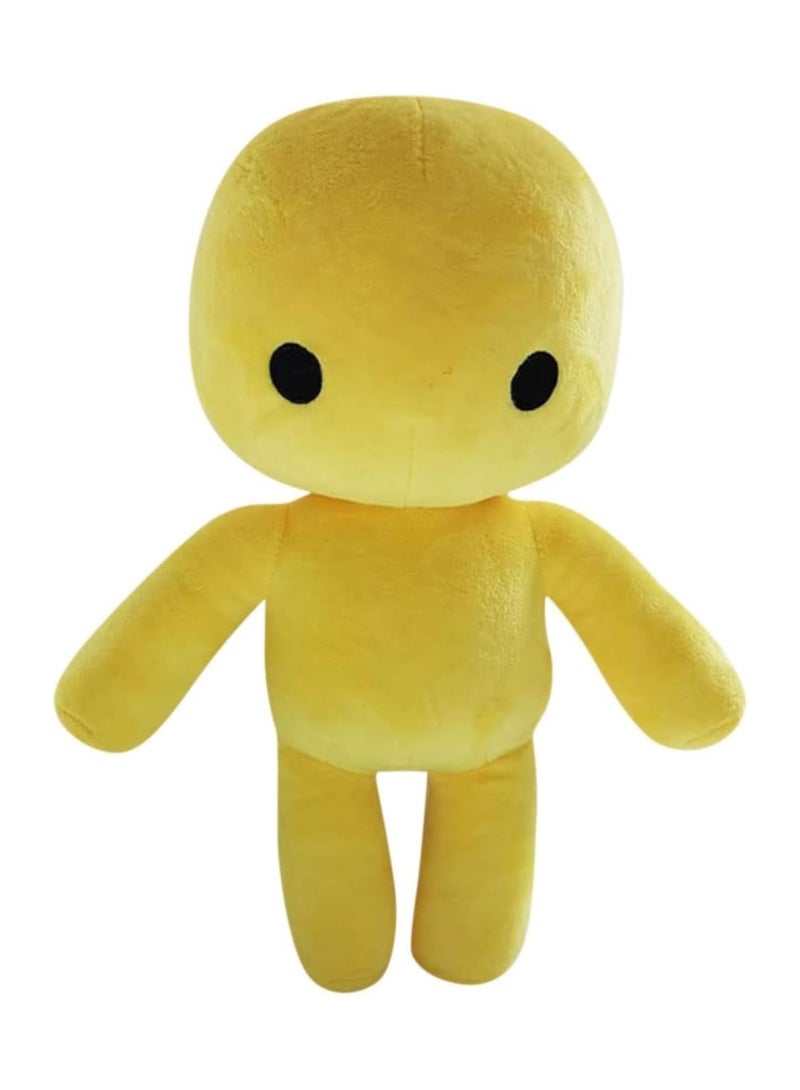 Wobbly Life Plush, Game Character Yellow Man and Octopus Stuffed Figure Throw Pillows for Home Decor for Game Fans - Image 1