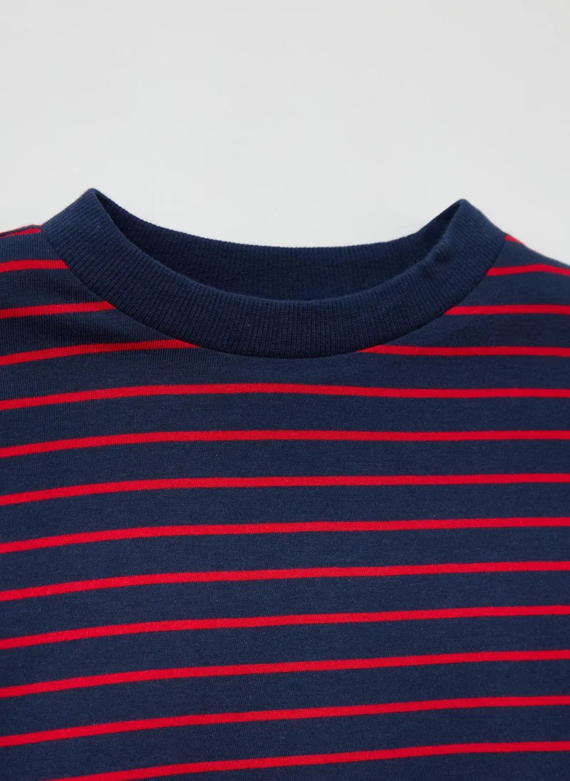 Ovs Long sleeved T-shirt with striped pattern