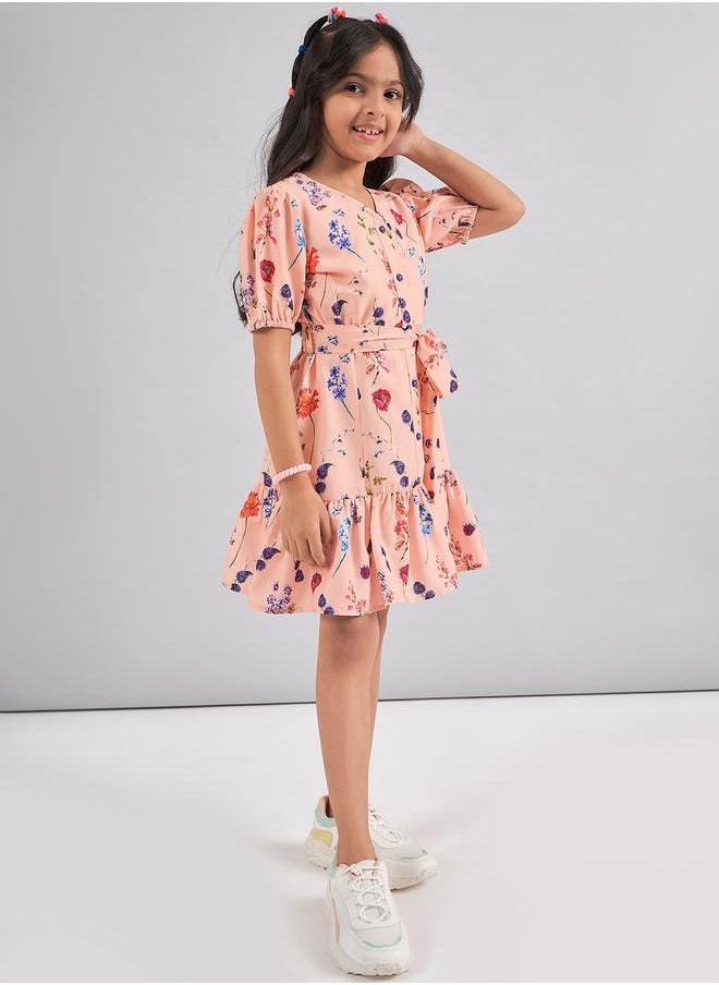 Flower Print Fit and Flare Casual Dress - pzsku/Z273A109A753D9760955FZ/45/_/1720862462/4a5527ac-c2a4-4af1-8c45-b70c729b25e8