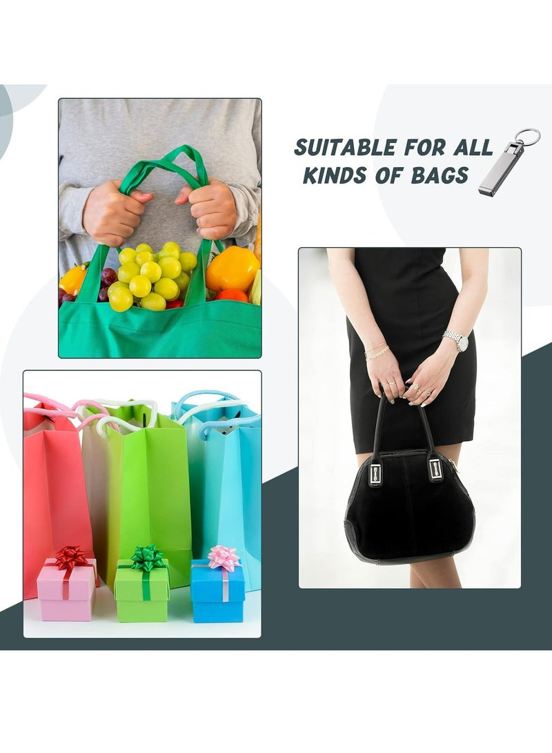 Oasisgalore Instant Bag Hanger Collection - Foldable Handbag Hook for Table Desk - Women's Handbag Storage Folding Decor Table Hook (Silver) - Image 4