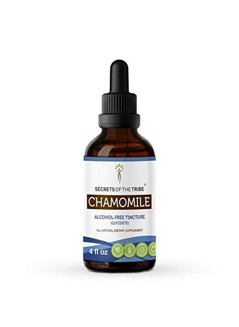 Chamomile Tincture Alcoholfree Extract Chamomile Matricaria Recutita Healthy Digestion/Soothing And Calming Properties 4 Oz