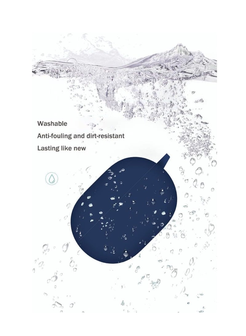 جراب من السيليكون متوافق مع Huawei Freebuds Pro 2 - غطاء واقٍ لسماعات الرأس باللون الأسود - Image 4