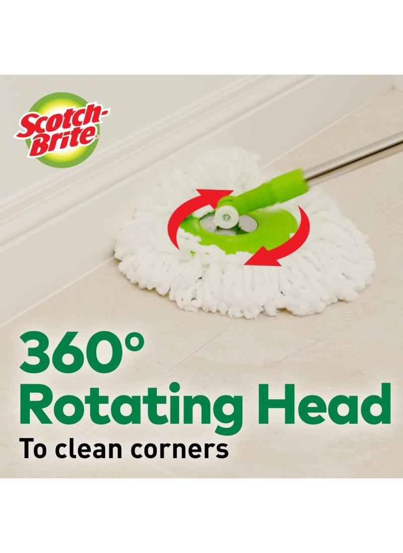 Scotch Brite ScotchBrite Supreme Spin Mop 2N Microfiber Refills  - Image 4