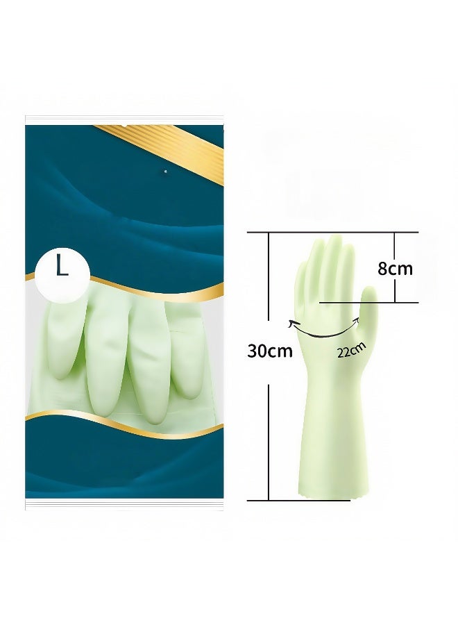 Silicone gloves for washing dishes, washing vegetables, kitchen cleaning tools, unisex thick wear-resistant gloves, kitchen cleaning gloves - Image 5