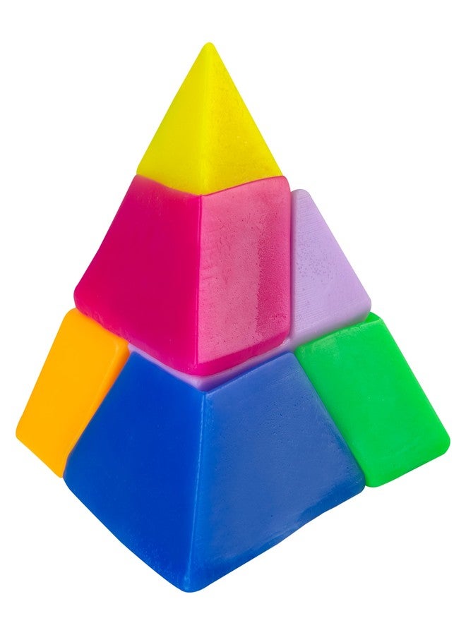 The Orb Factory ORB Tabalicious Squish N Stack Puzzle Pyramid Squishy Toy - Fun, Cute, Pyramid Puzzle With 7 Pull Apart TABA Squishies Shapes - Squishy Stress Ball Toys - Kawaii Sensory Fidget Toy for Kids and Adults - Image 4