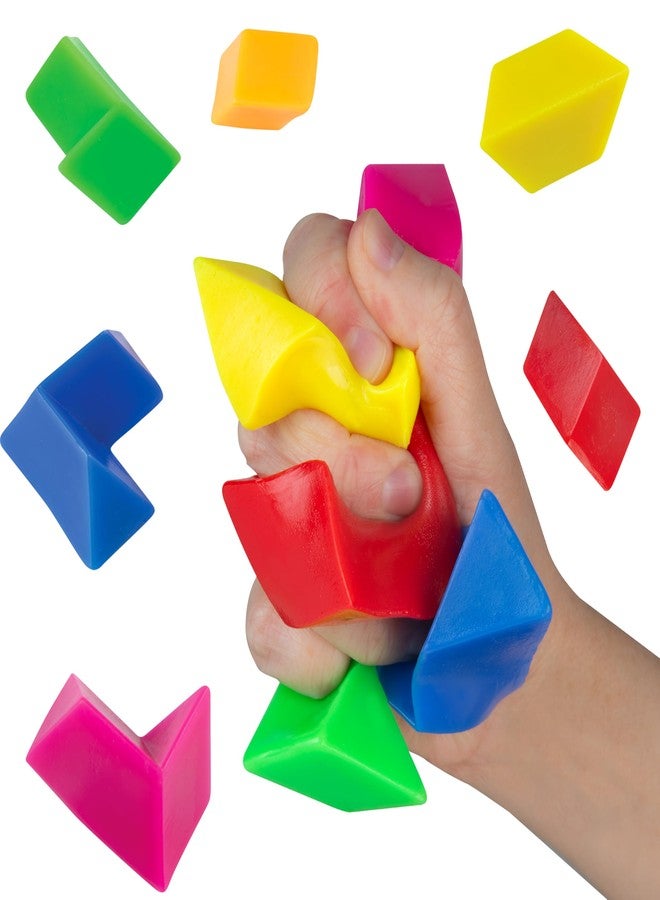 The Orb Factory ORB Tabalicious Squish N Stack Puzzle Pyramid Squishy Toy - Fun, Cute, Pyramid Puzzle With 7 Pull Apart TABA Squishies Shapes - Squishy Stress Ball Toys - Kawaii Sensory Fidget Toy for Kids and Adults - Image 3