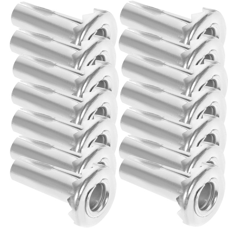 30PCS Heavy Duty Metal Caster Sleeves Expandable Anti Loose Replacement Parts - Image 2