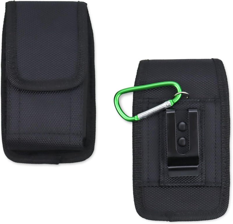 pinklilycare 2 pack Blood Glucose Meter Case with Belt Clip & Hook for Dexcom G7 Receiver Case Pouch Diabetes Supplies 