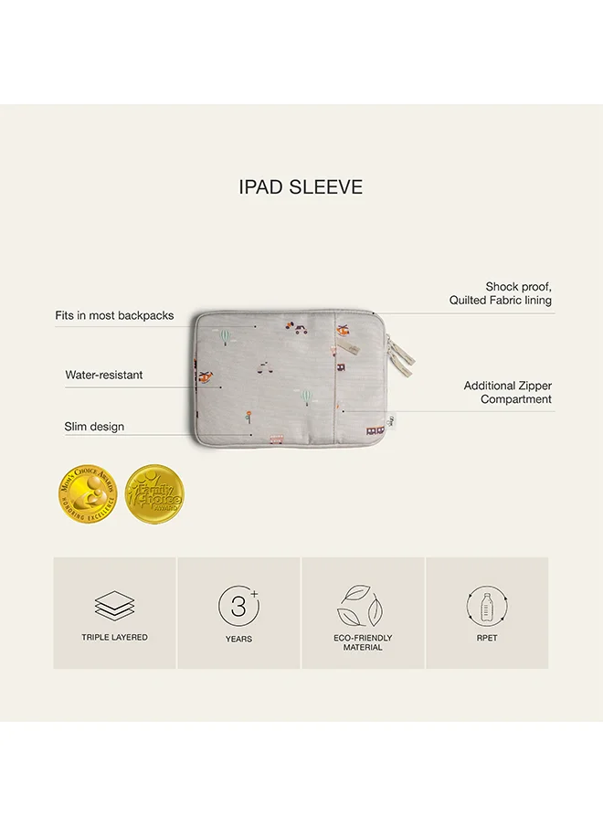 سترون Leo Ipad 10.9 Inch Protective Sleeve With Zipper - Elegant Tablet Protection