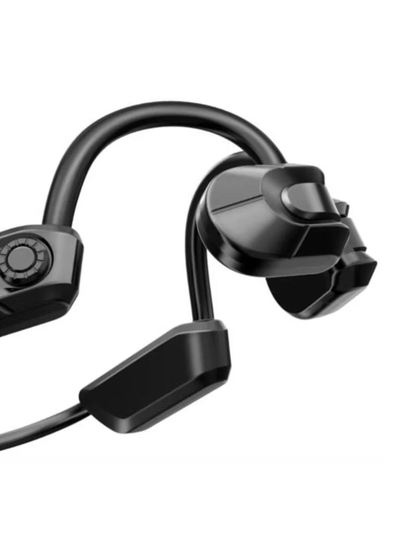 Monster Open Ear BC200 Bone Conduction Headphones, Build-in Microphone, Type-C Charging Port, Up to 8 Hours Battery Life - Black - Image 4