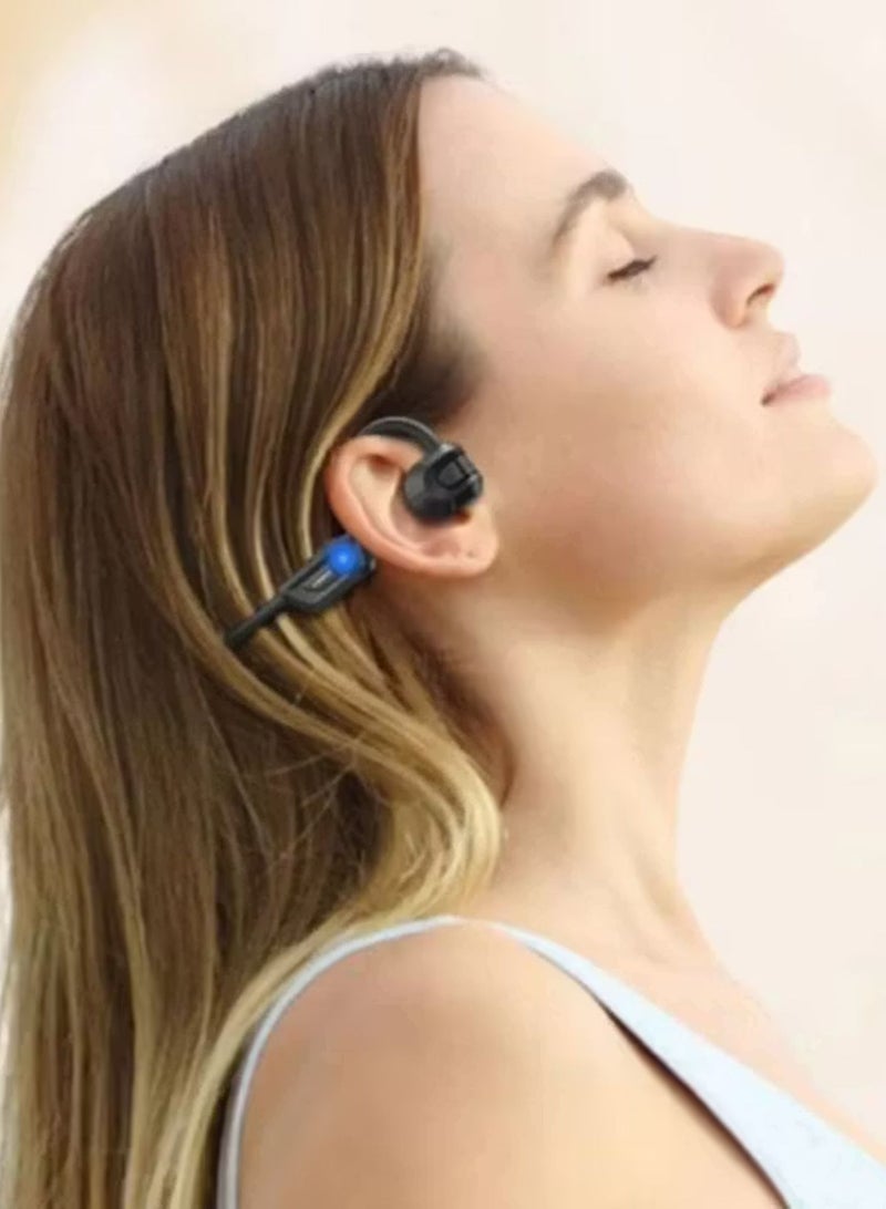 Monster Open Ear BC200 Bone Conduction Headphones, Build-in Microphone, Type-C Charging Port, Up to 8 Hours Battery Life - Black - Image 5