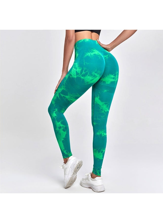 Yoga Pants Fitness Women Cycling Gym Seamless Tights Sports Leggings High Waist  Trousers Workout Sports Wear - Image 1