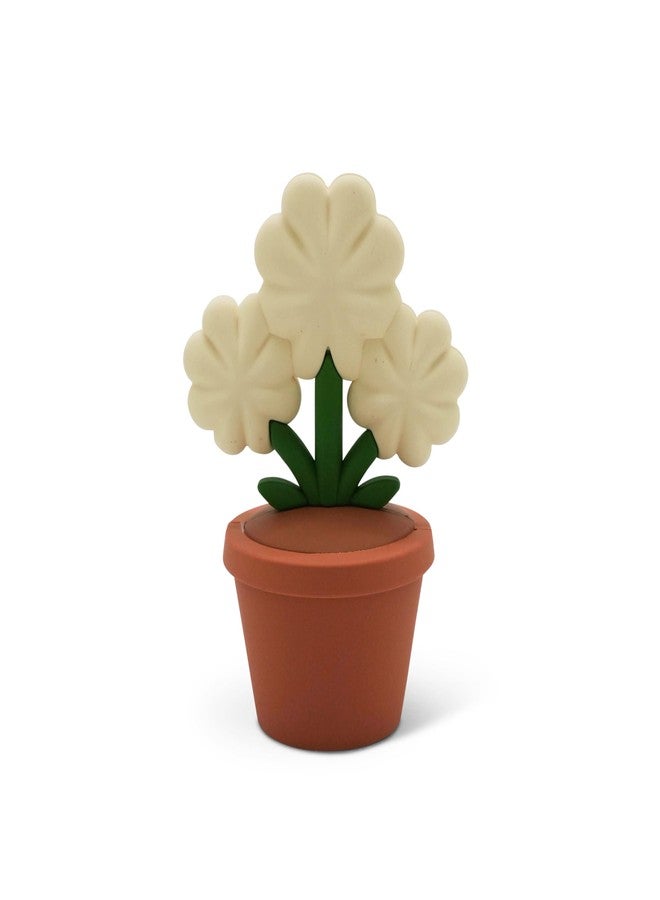 GOOFBALLS Mini Garden Figurines for Desk Decor - Cute Resin Accessories for Fairy Gardens, Terrariums, Succulent Pots & Office Spaces - Tiny Plant Decor Statues - Daisy - Image 4