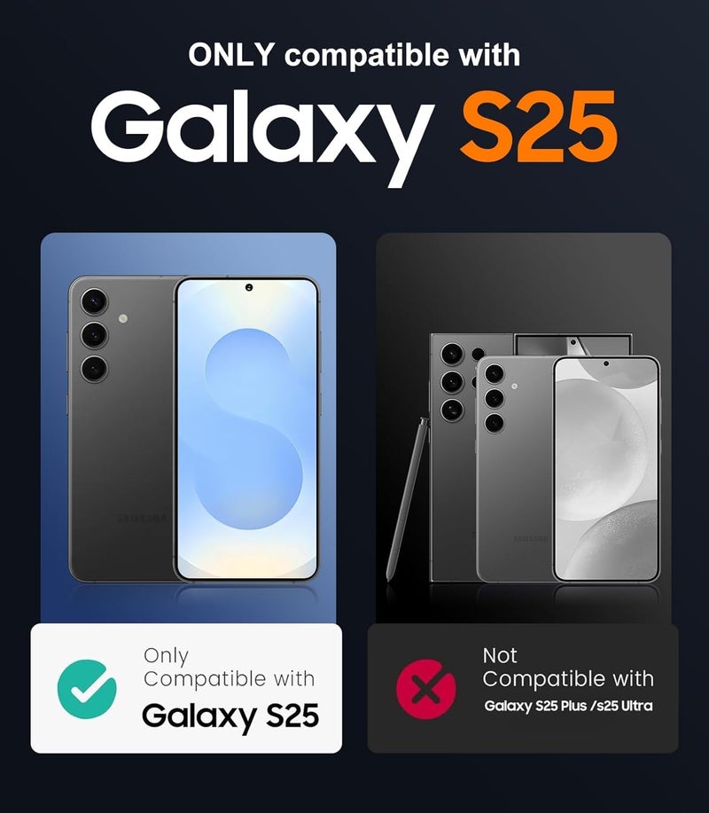 ShieldTech Back Case Cover for Samsung Galaxy S25 5G | Mag-Safe Compatible | Transparent Mobile Phone Case Cover for Samsung Galaxy S 25 5G / Samsung S 25 5G | TPU Transparent Back Cover Case - Image 5