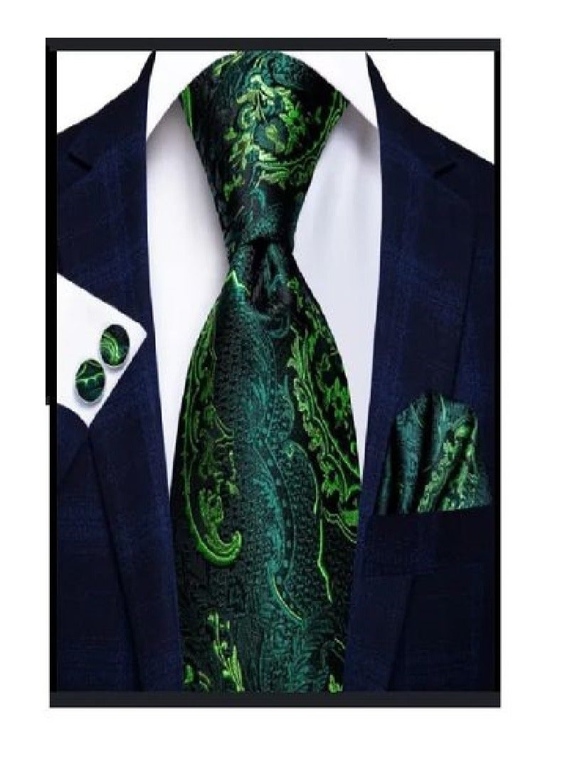 Businessman Tie Fashion & Cufflinks - Image 1