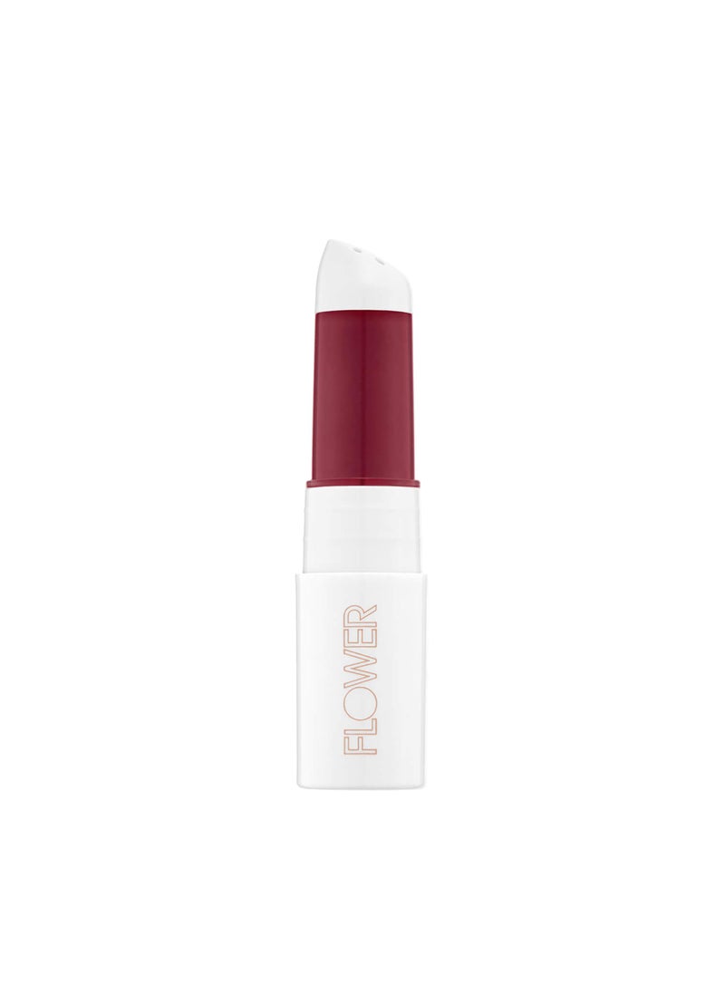 Flower Beauty - FLOWER Beauty By Drew Barrymore Perfect Pout Hydrating Lip Mask - Soothes + Softens Lips + Natural-Looking Tint - Recovery Lip Treatment + Moisturizes + Hydrates Lips - Scented - Cruelty-Free + Vegan ( Berry-More) - Image 1