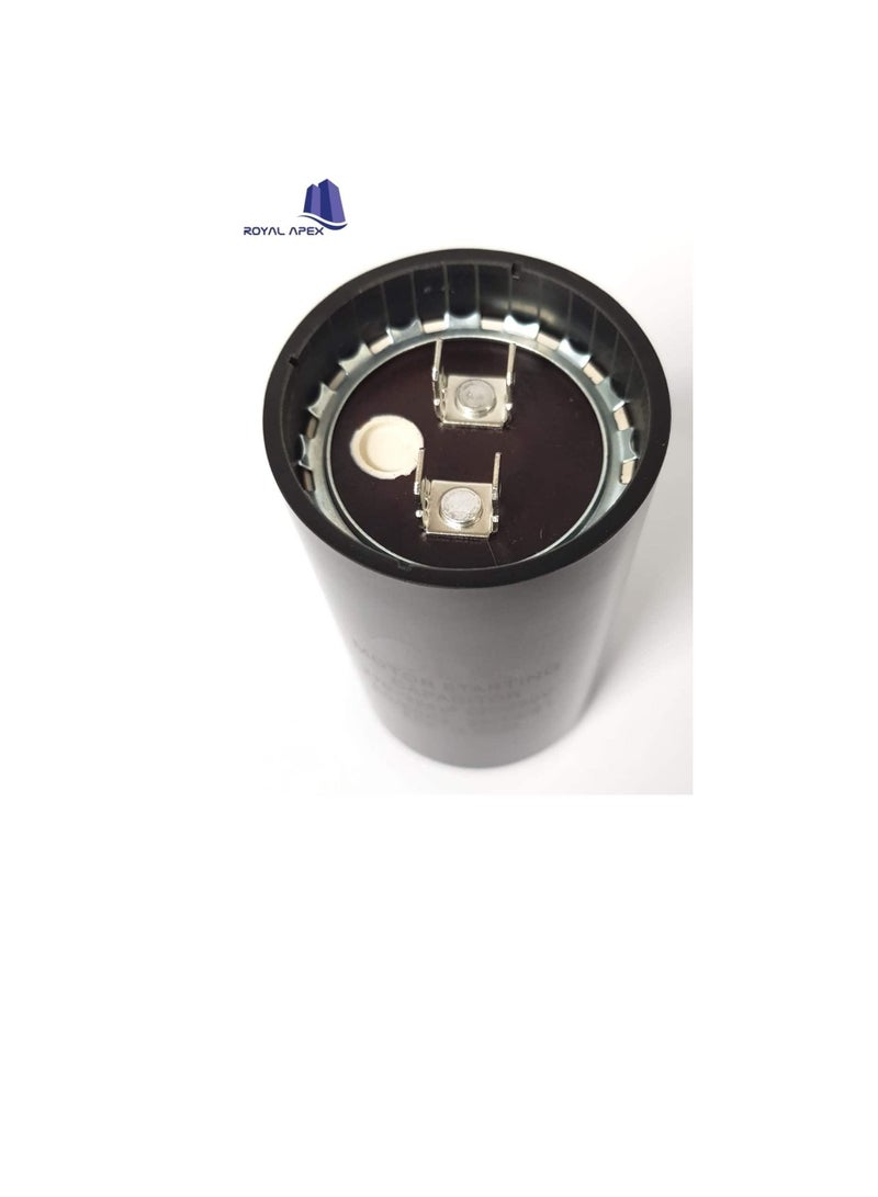 High Quality 2 Pin Cylinder Shaped Motor Starting Capacitor Black (270-324 MFD (270-324µF)) - Image 3