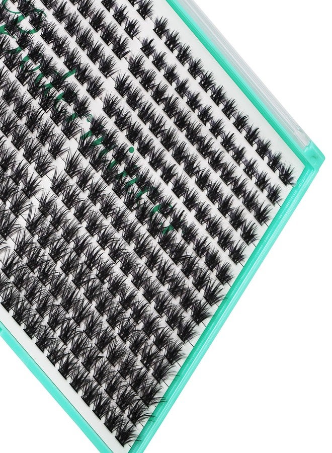 Bodermincer XXXL Tray 336PCS D Curl Cluster Lashes 10-12-14-16mm Mixed Length DIY Eyelashes Extension at Home (M02-D Curl 10-12-14-16mm Mixed) - Image 2