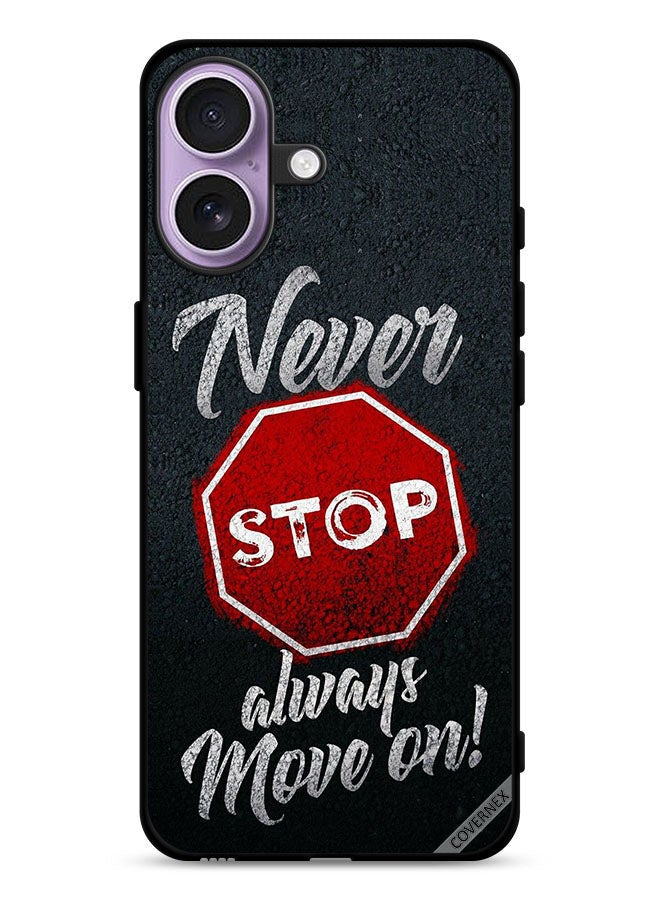 Covernex Apple iPhone 17 Protective Case Cover Never Stop Always Move On - Image 1