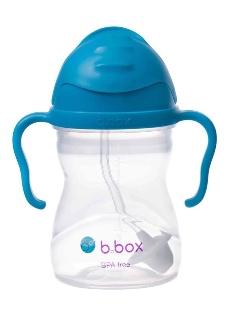 b.box Baby Sippy Cup, 8Oz, 6 months+, Cobalt  - Image 1