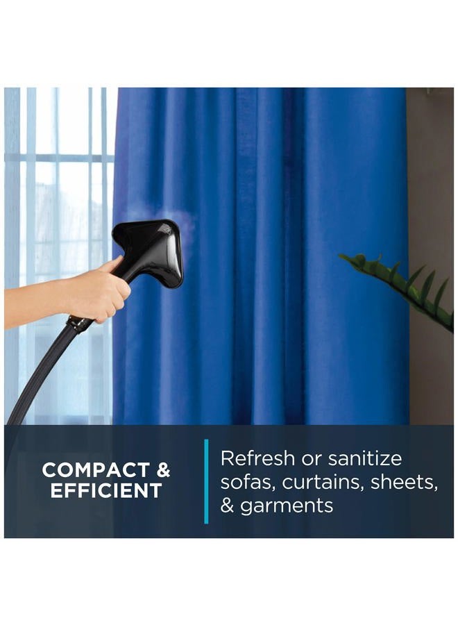Rowenta , Steamer for Clothes, Pro Style Full Size Steamer with 45 second heat-up & Removable 50 oz Water Tank, 1500 Watts, Included Clips to Hang Clothes, Ironing, Black Clothes Steamer, IS2461 - Image 5