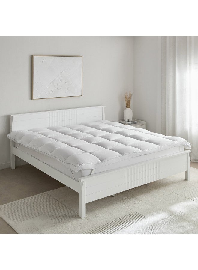 Home Box مايكرو فريش 300TC بطانة مرتبة كينج ناعمة من الألياف الدقيقة 200 × 6 × 180 سم - Image 1