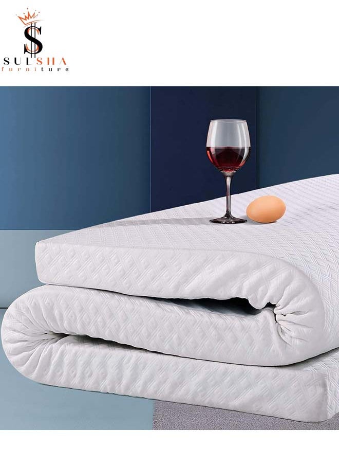SULSHA - Premium Quality Super Soft Memory
Foam Topper Single Size 90x200x5 Cm - Image 1