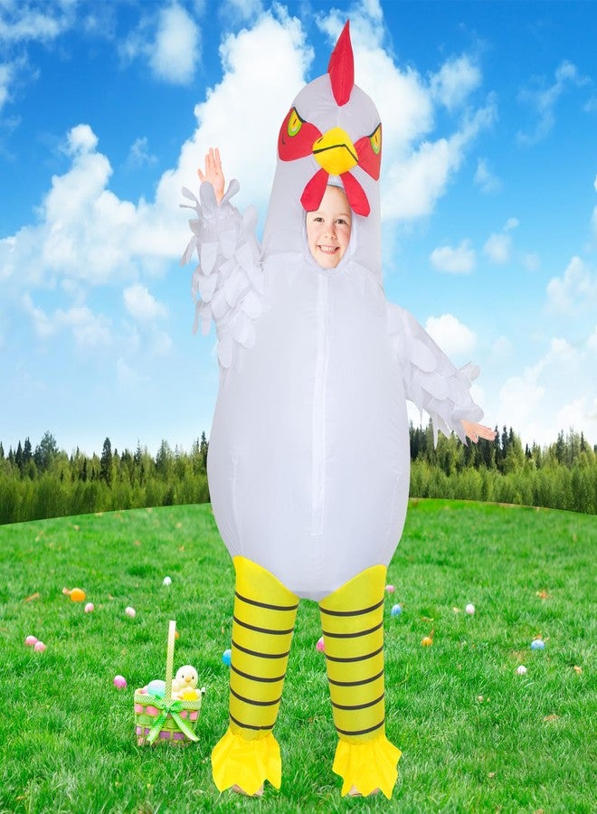 Stegosaurus Inflatable Chicken Costume for Kids Halloween Costume for Kid Boys Girls Funny Blow up Costumes for Cosplay Party - Image 3