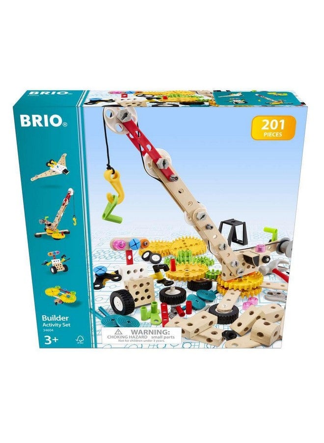 Brio مجموعة أنشطة البناء من بريو - 34604 | لعبة تعليمية للعب الأدوار والبناء للأطفال من عمر 3 سنوات فما فوق - Image 1