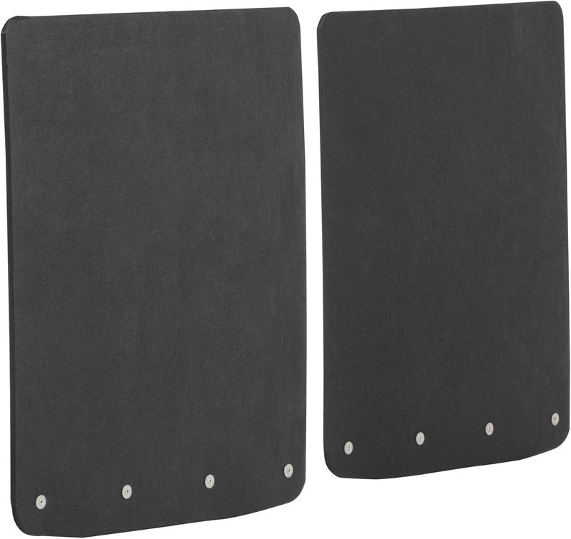 LUVERNE 252023 Universal 20-Inch x 23-Inch Textured Rubber Mud Guards with Stainless Steel Plates - Image 4