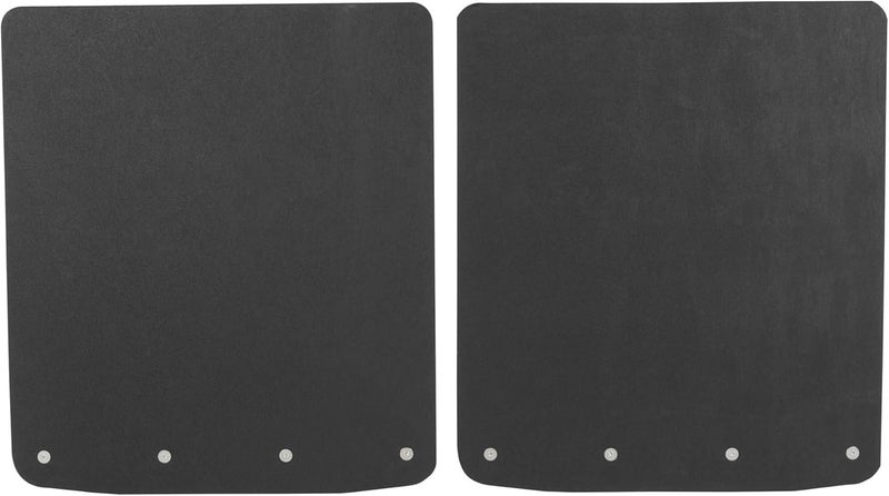 LUVERNE 252023 Universal 20-Inch x 23-Inch Textured Rubber Mud Guards with Stainless Steel Plates - Image 2