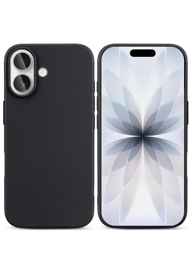 For iPhone 17 Case with Screen Protector, Ultra-Thin Matte TPU Case + Tempered Glass Protector, Shock Absorption, Camera & Screen Convex Edges, Anti-Fingerprint, Anti-Scratch, Only Fits iPhone 17 - Image 1