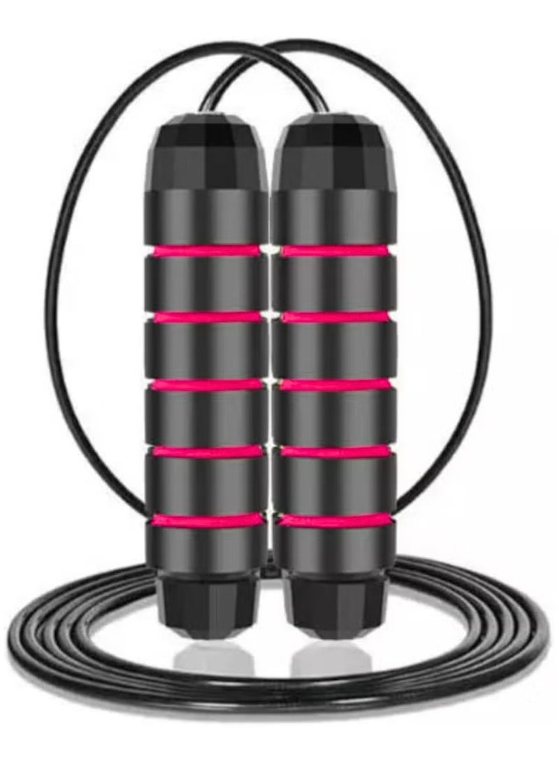 ZedForce Jump Rope, Tangle-Free Rapid Speed Jumping Rope Cable with Ball Bearings for Women, Men, and Kids, Adjustable Steel Jump Rope Workout with Foam Handles for Fitness, Home Exercise & Slim Body - Image 1