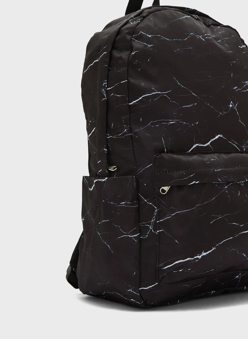 جينجر مجموعة من 3 قطع (شنطة ظهر + شنطة لحفظ الطعام + مقلمة )