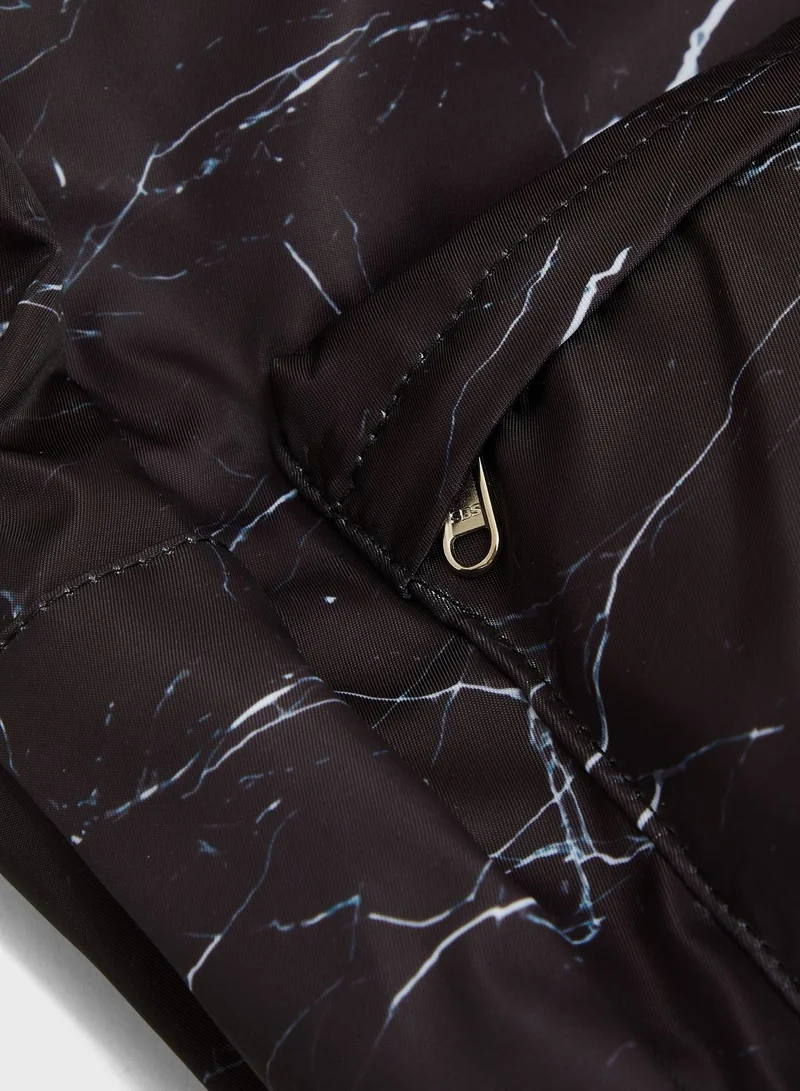 جينجر مجموعة من 3 قطع (شنطة ظهر + شنطة لحفظ الطعام + مقلمة )