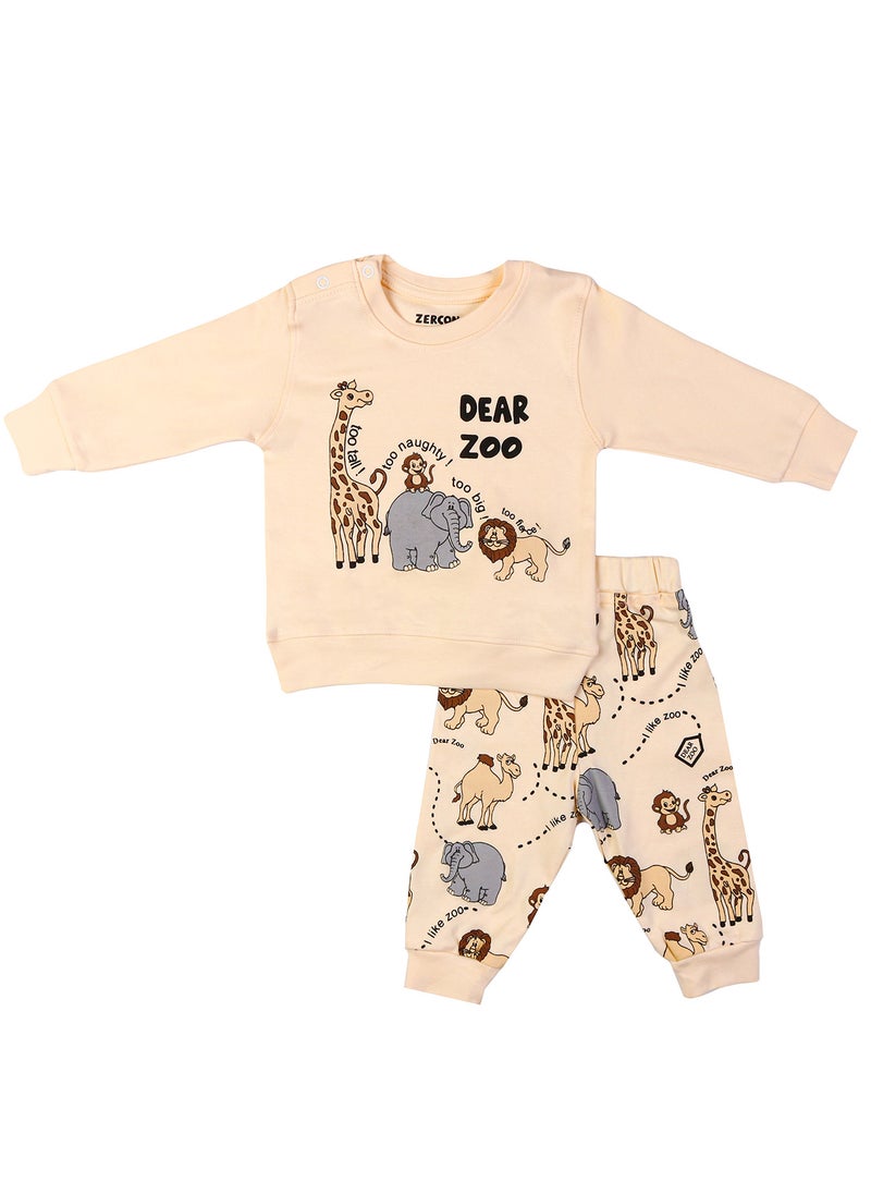 Zercon Spring Pajama Set for Newborn Babies  - Image 1