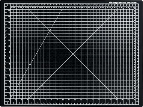Dahle Vantage 10672 Premium Self-Healing Cutting Mat, 18"x24", 1/2" Grid, 5 Layers for Max Healing, Perfect for Crafts & Sewing, Black - Image 1