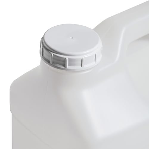 FastRack 25 Gallon Water Jug Pack of 1 w 1 Black Rubber Cap Gripper Reusable Plastic Jug with lid for Liquids HeavyDuty Water Container for Storage Camping BPAFree Gallon Jugs with Lids - Image 3