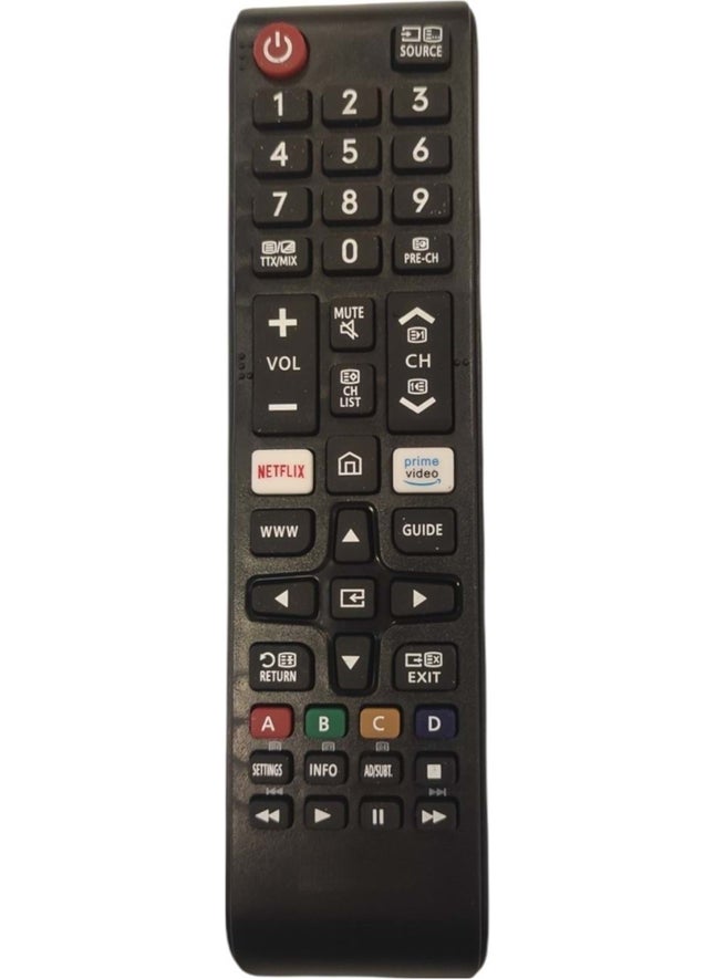 Rewel Samsung Netflix Amazon Prime Button LCD-LED TV Remote 123135 S8 