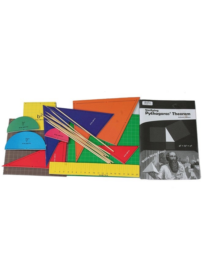 Pythagoras Theorem and Right Angle Triangle Property Puzzle and Board Game Like Activity DIY Kit Innovative Math Made Easy Series Educational Gift School Project