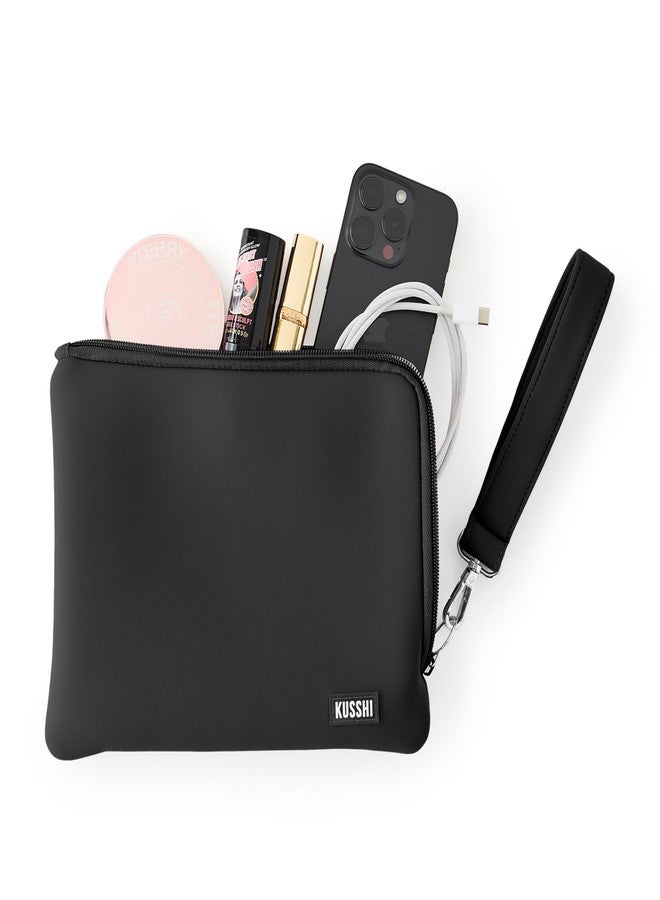 KUSSHI Wristlet Clutch (Black/Pink) - Image 5