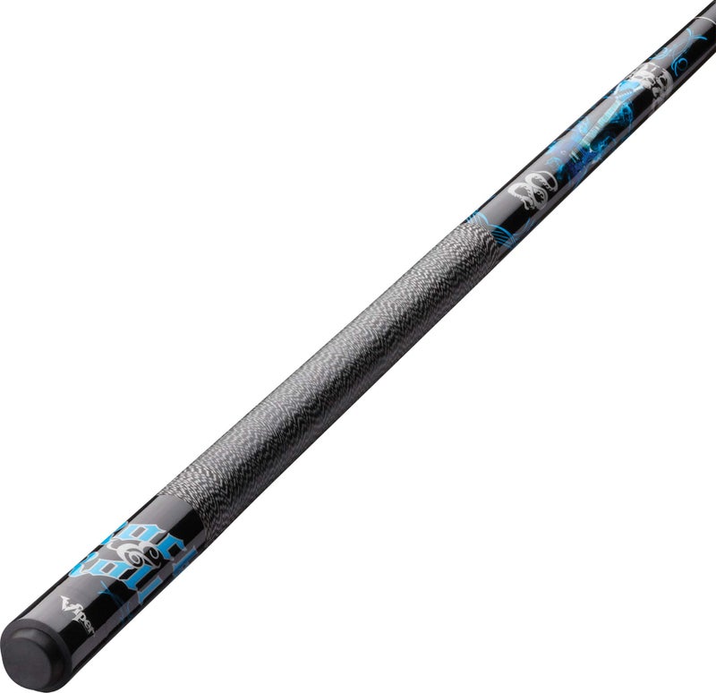 Viper by GLD Products Underground 58" 2-Piece Billiard/Pool Cue, Rock & Roll, 21 Ounce,Blue,50-0653-21 - Image 2